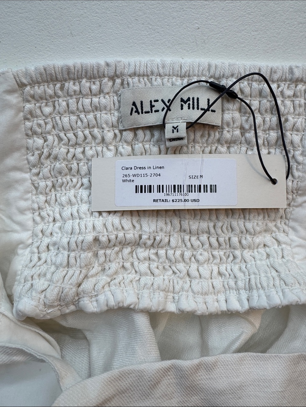 Alex Mill Clara Linen Dress NWT
